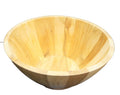 Crate and Barrel Wood Korben Huge 15" Bowl Made in Thailand