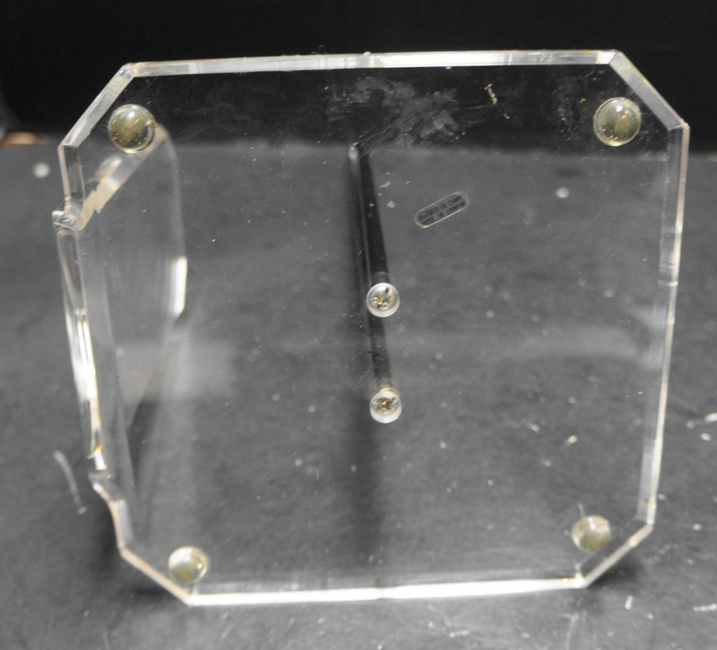 Clear Acrylic Lucite Paper Towel Stand Holder Made in Taiwan
