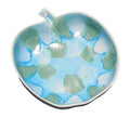 Dryden Arkansas Ovenware Pottery Blue Green Drip Glaze Apple Serving Bowl