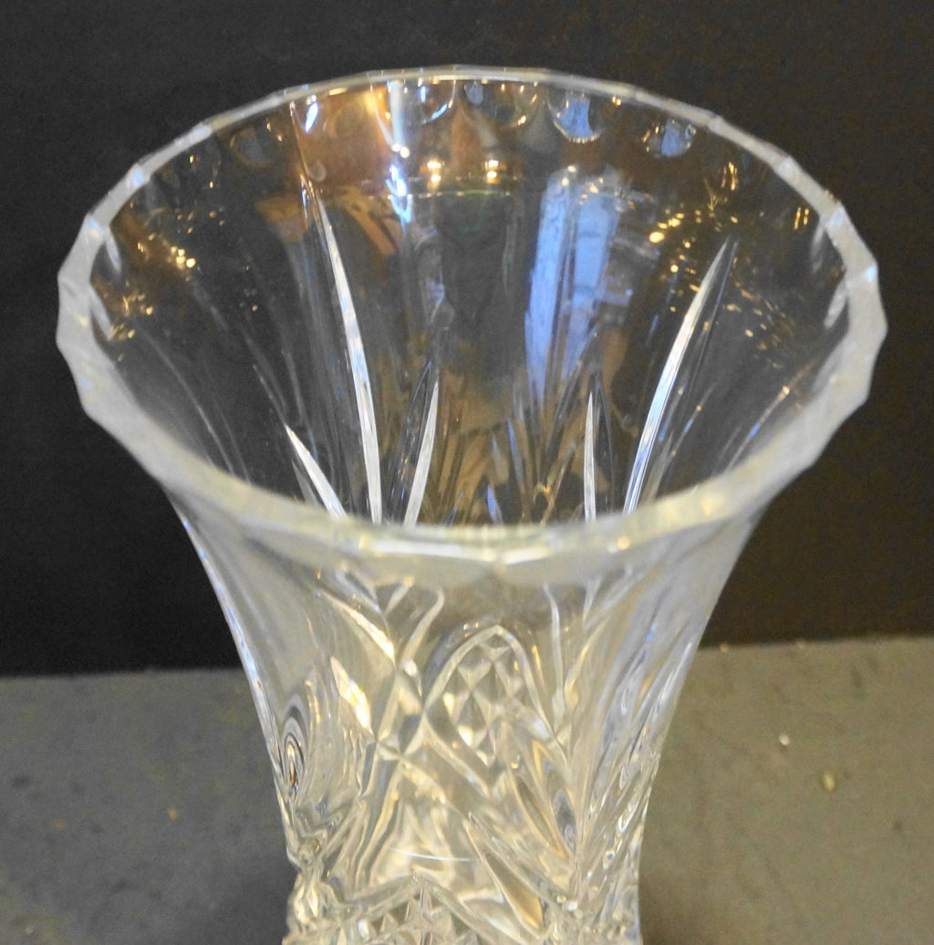 Cristal d'Arques Durand Masquerade 11 IN Huge Flared Vase