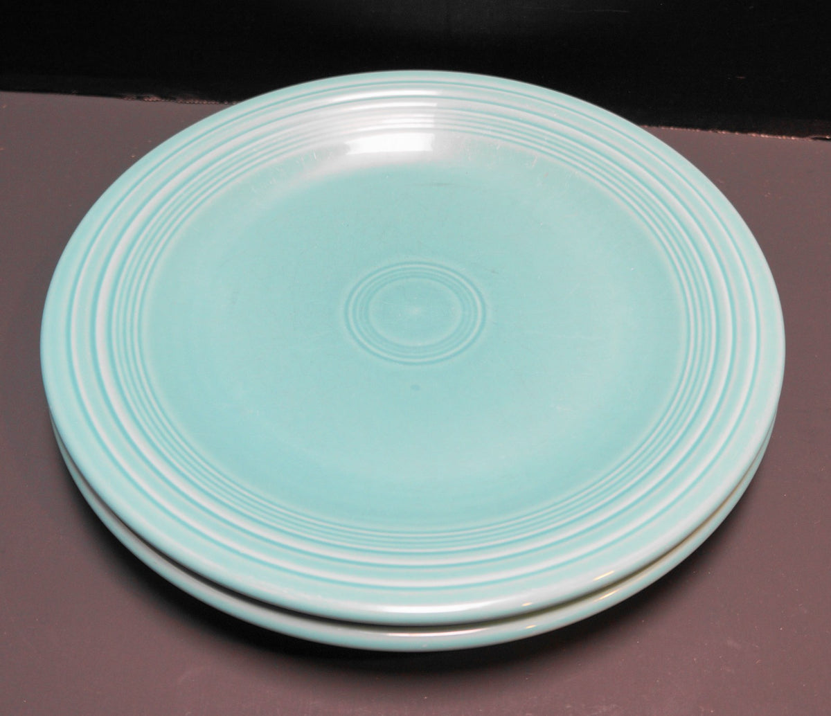 Homer Laughlin Fiesta Fiestaware Green Dinner Plates Pair Recent