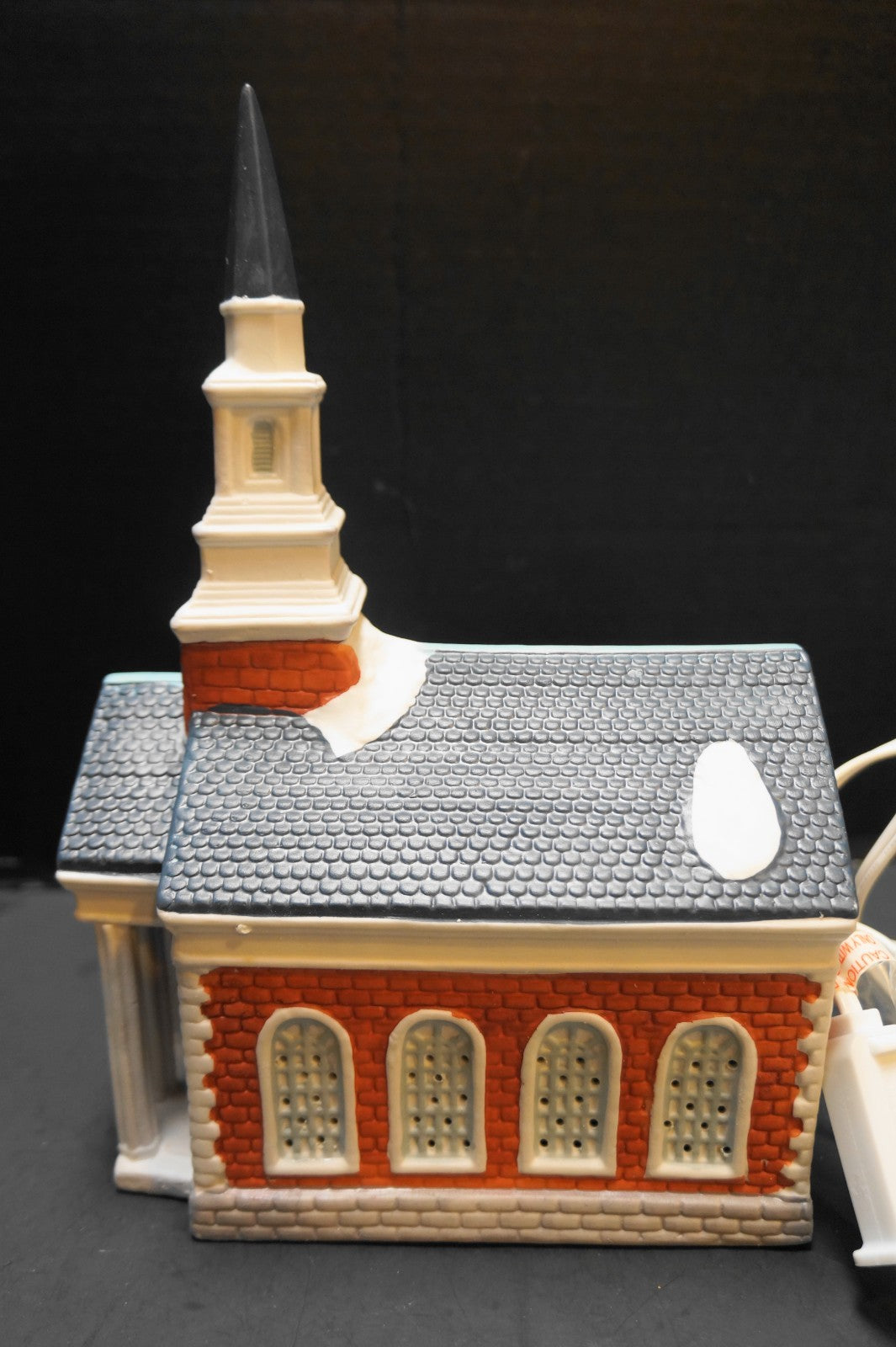 Heartland Valley Dickens Keepsake Church Lamp Christmas Village