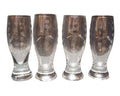 Mikasa Cheers Selections Cut Glass Shot Glasses Set of 4 Cut Dots