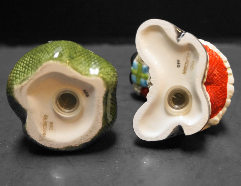 Fitz and Floyd Gifts from Santa Salt Pepper Shakers 2005