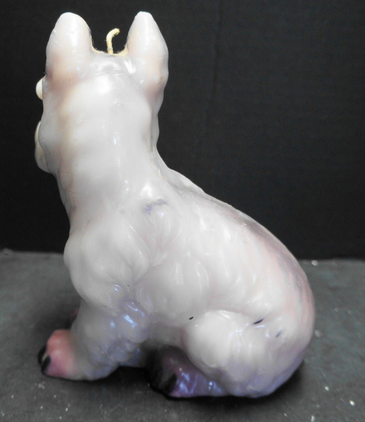Wicks 'N Sticks Schnauzer Dog Figural Shaped Candle