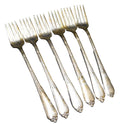 Rogers Bros International Silver Silverplate Inspiration Forks Set of 6