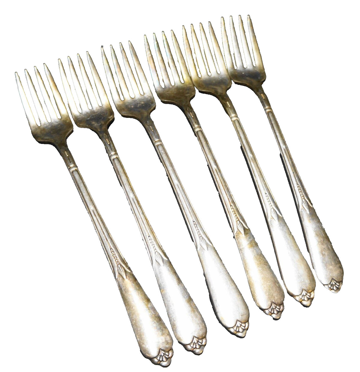 Rogers Bros International Silver Silverplate Inspiration Forks Set of 6