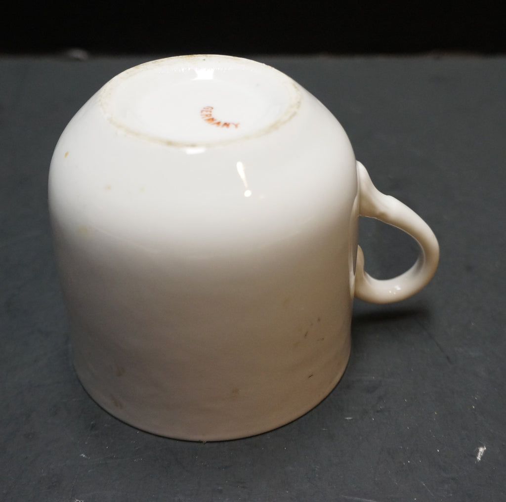Mother Embossed Cherries Porcelain Mug Tea Cup Germany