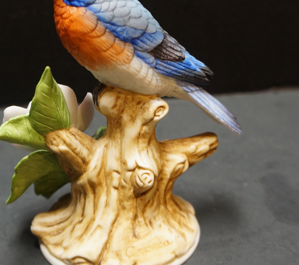 Andrea by Sadek Bluebird 8572 Bird Figurine 1990