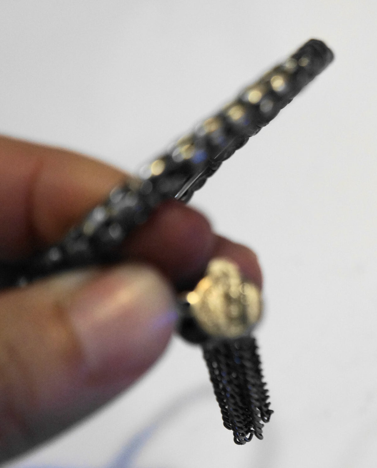 Alex and Ani Vintage Sixty-Six Silverplate Wrap Bracelet Tassel