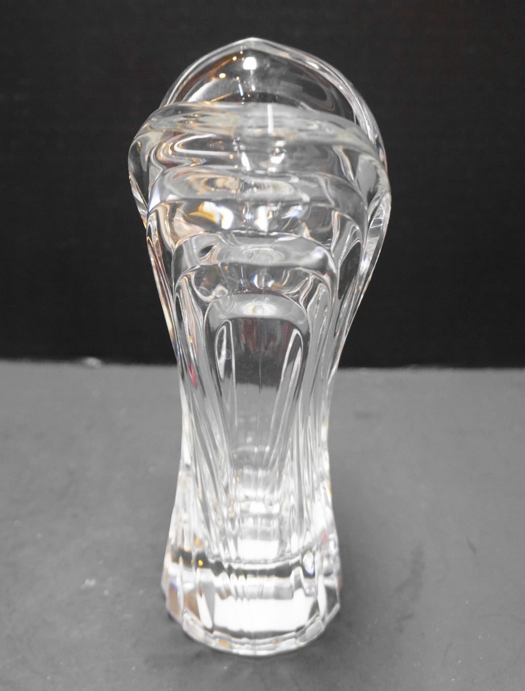 Mikasa Spring Flair Lead Crystal 8" Vase With Box