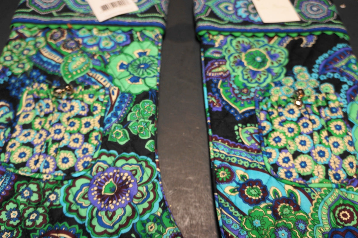 Vera Bradley Blue Rhapsody Christmas Stockings Pair New With Tags Retired