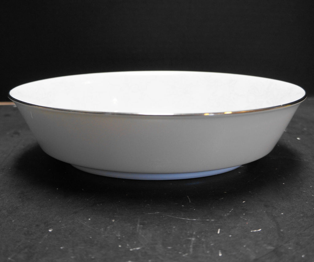 Noritake Ravel Blue White Floral Oval Bowl