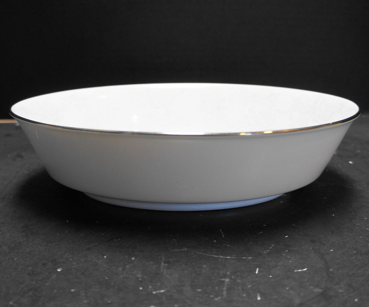 Noritake Ravel Blue White Floral Oval Bowl