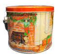 Christmas Pail Bucket Santa Tree Fireplace L. Kearney David Art
