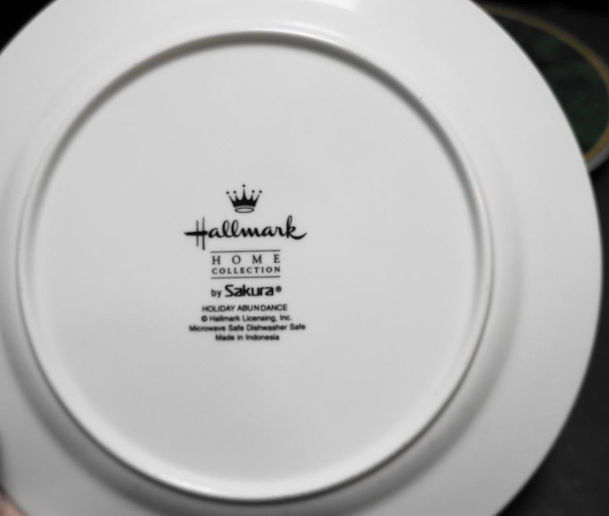 Hallmark Holiday Abundance Sakura Salad Plates Set of 4