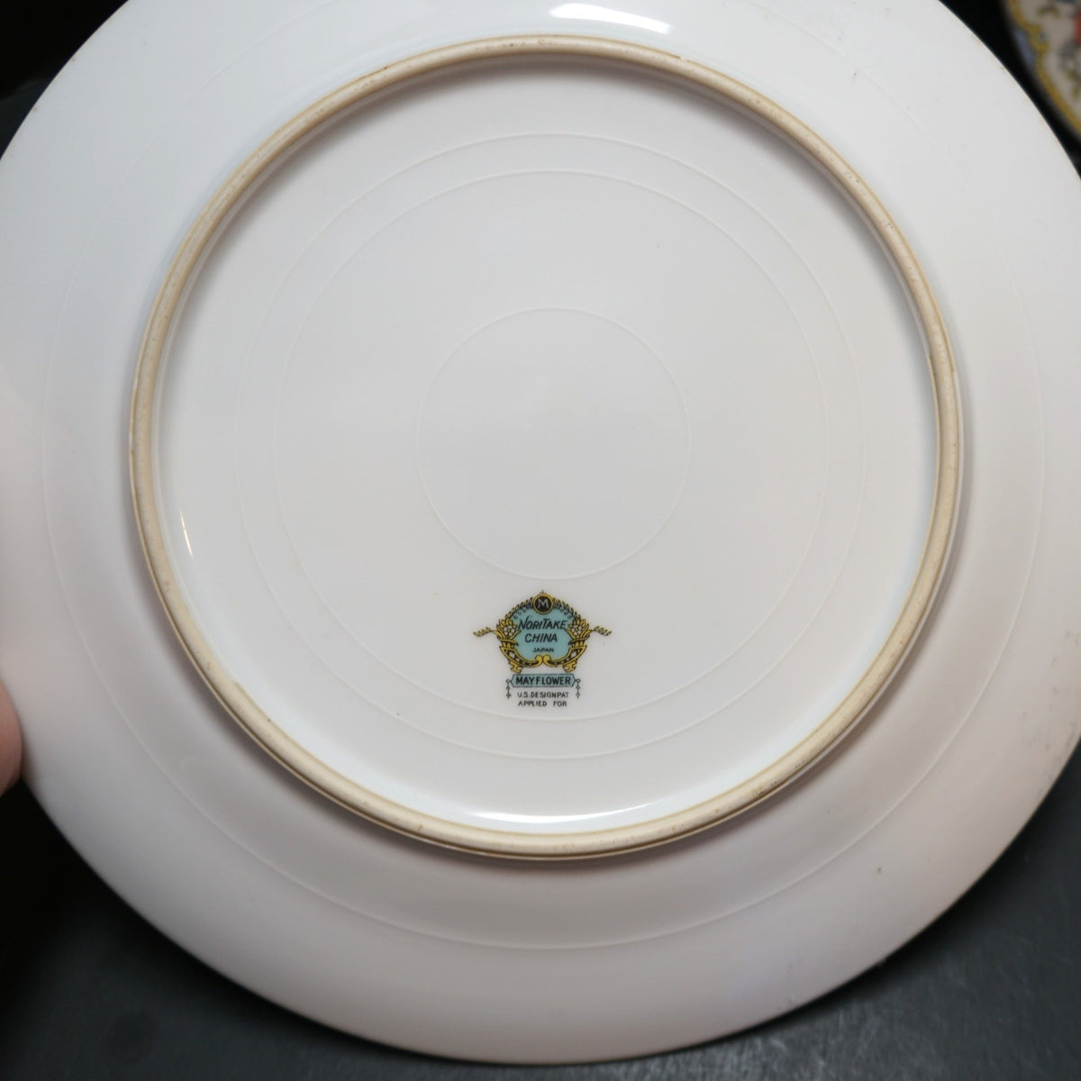 Noritake Mayflower 1930s Dinner Plates Set of 3