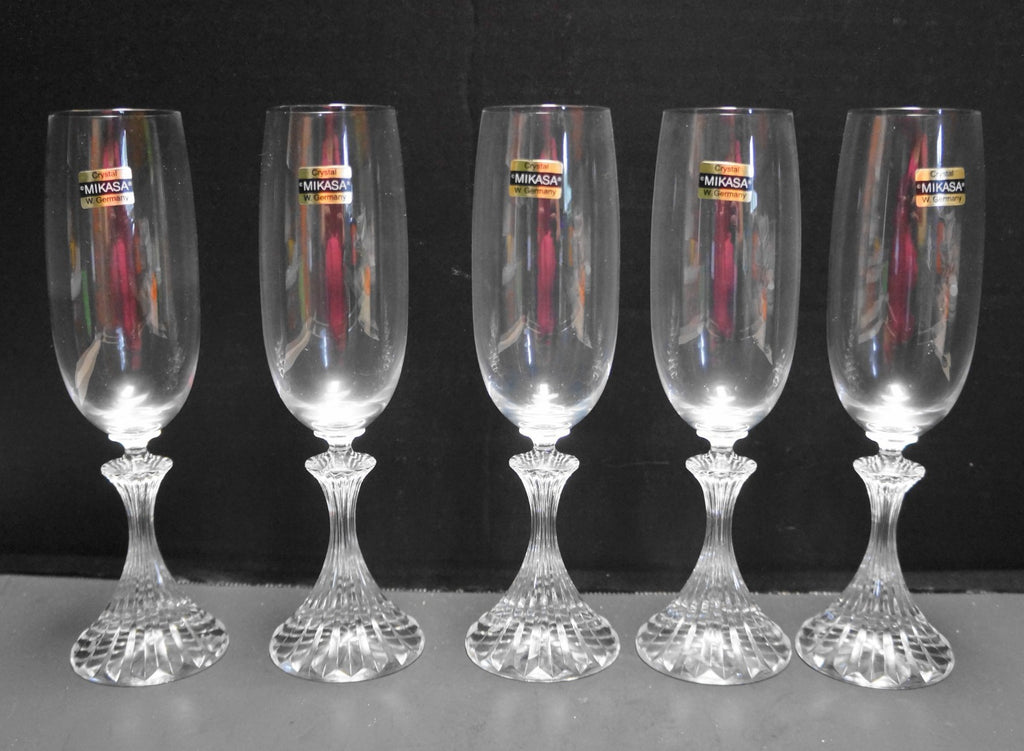 Mikasa The Ritz 8 1/2" Champagnes Set of 5