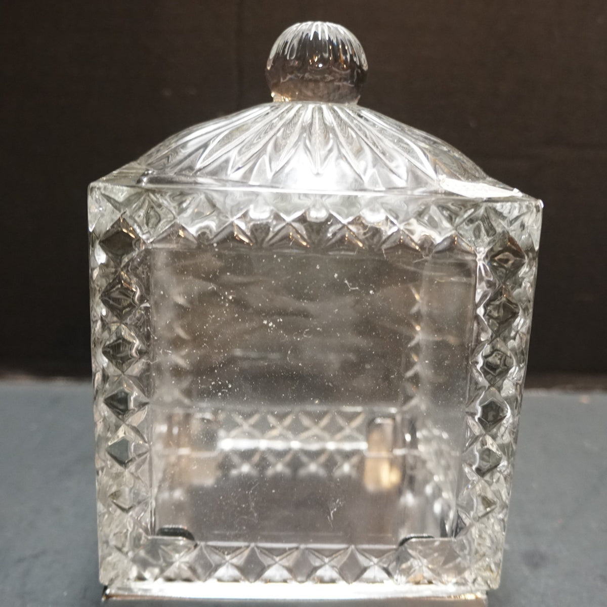 Fifth Avenue Crystal Turning Spinning Photo Cube