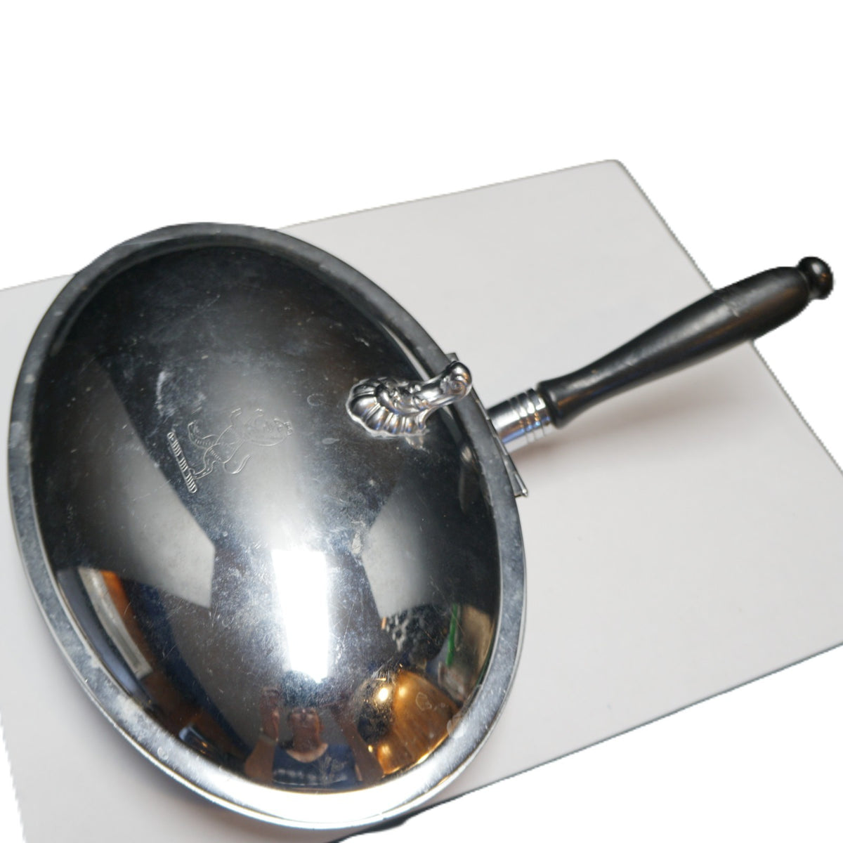 Nasco National Silver Company Perma Brite Chrome Plated Silent Butler