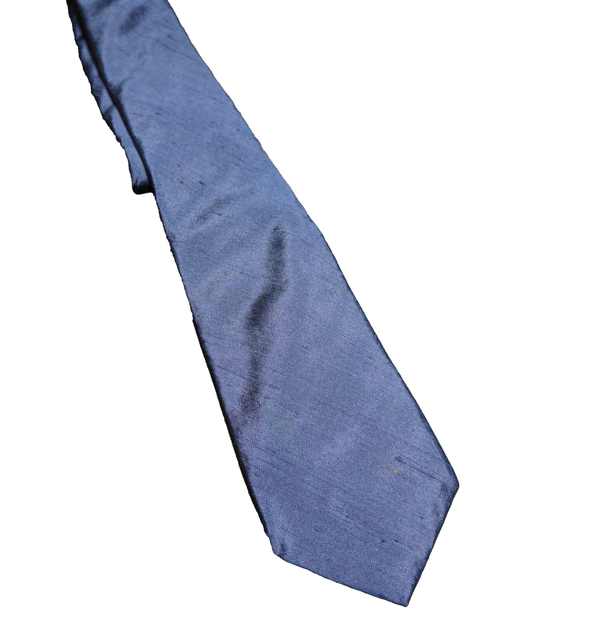 Blue Silk Tie Cravates Pour L'Homme Paris