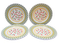 Mary Engelbreit Cherries Jubilee Enesco Dinner Plates Set of 4