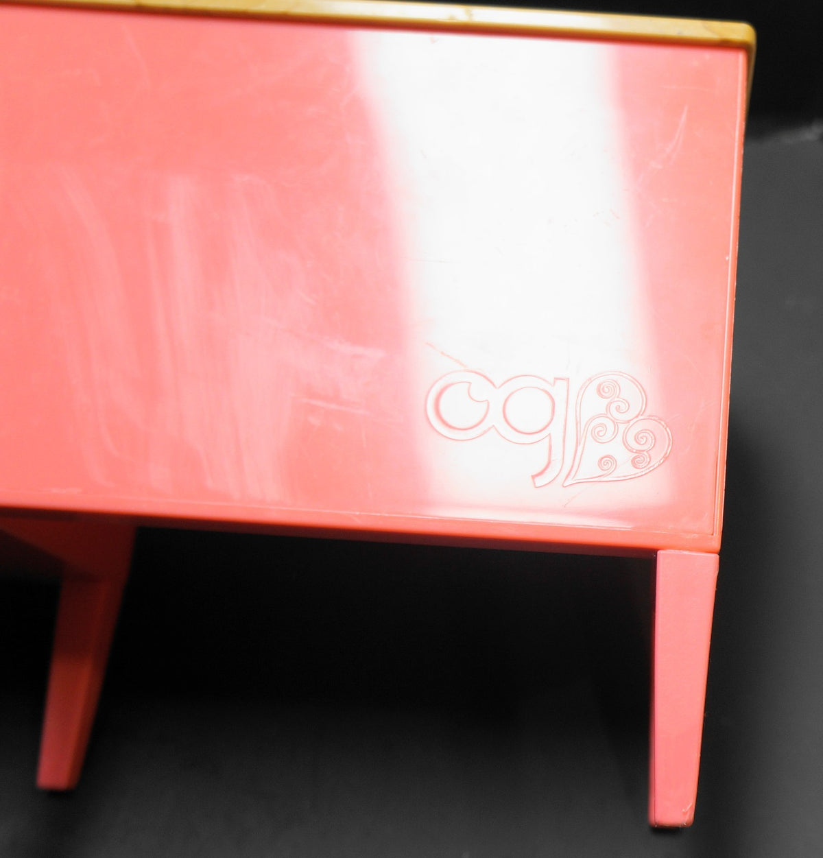 Our Generation Pink School Teacher Desk Pencil Sharpener 18" Doll Size