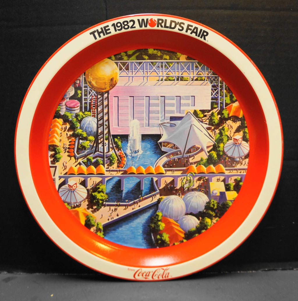 Coca-Cola 1982 World's Fair Tray
