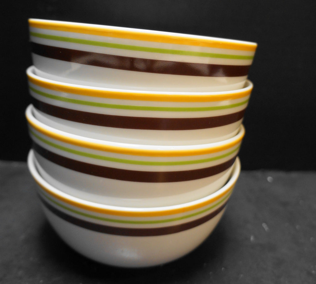 Rachael Ray Little Hoot Soup Cereal Bowls Set of 4 5 5/ 8"