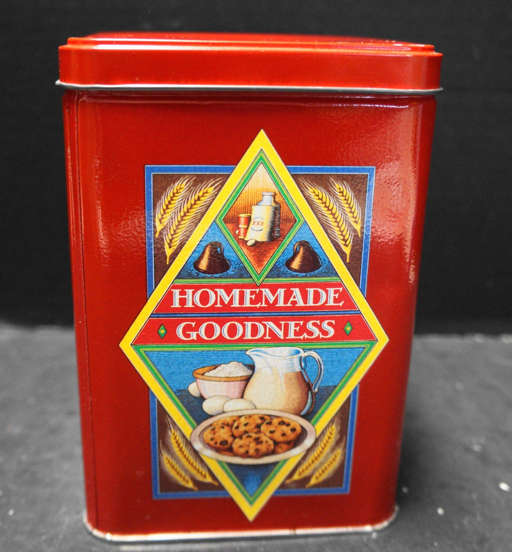 Nestle Toll House Morsels Red Tin Vintage 1980s