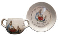 Wedgwood Beatrix Potter Double Handle Cup Compotier Dessert Plate Plate