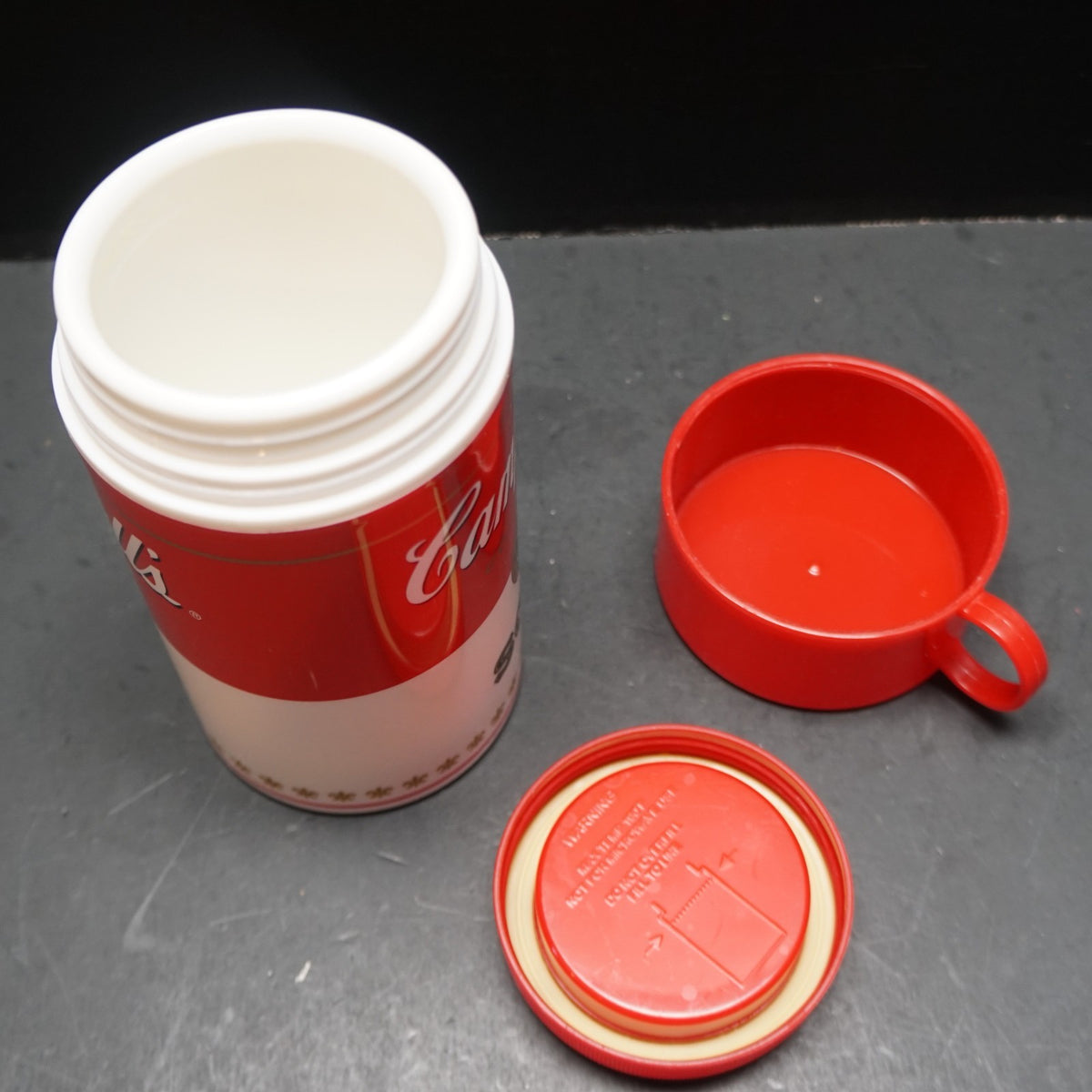 Campbell's Soup Can-Tainer Thermos 1998 A. Aronson
