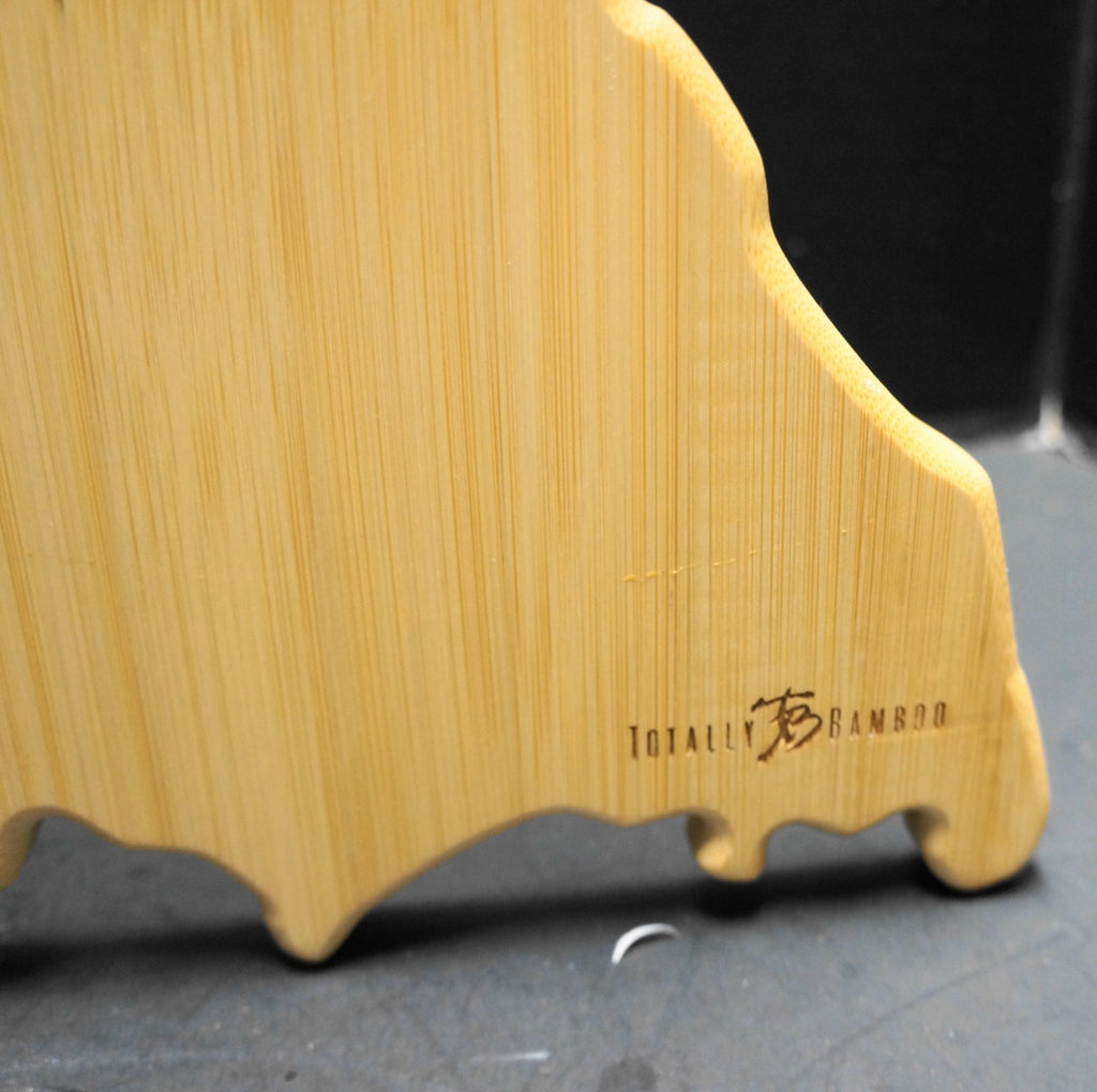 SOLD Totally Bamboo Indiana State Cutting Board Laser Etched 22 x 13