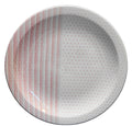 Churchill England Pink Shades Dinner Plate Polka Dots Stripes