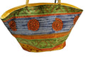 Sun 'n Sand Vintage 1990s Beach Bright Tote Bag