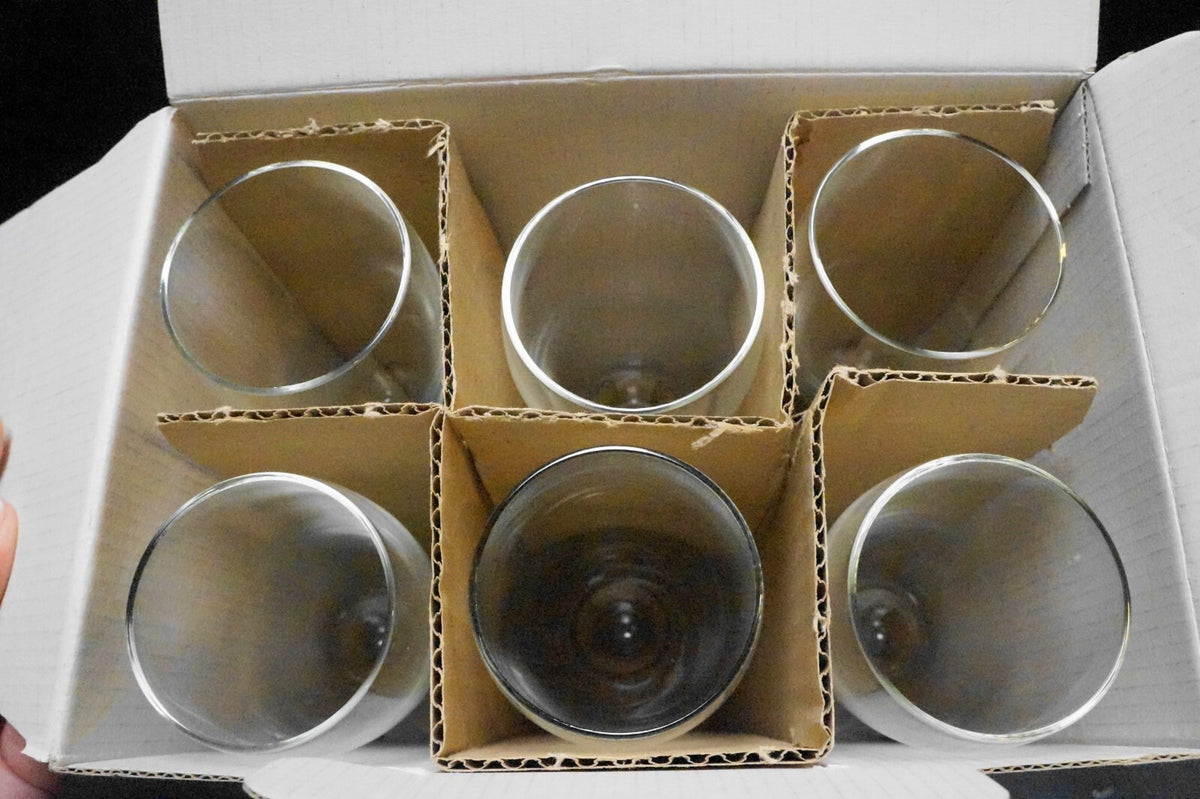 Bormioli Rocco Aria Altea Champagne Flutes Set of 6 With Box