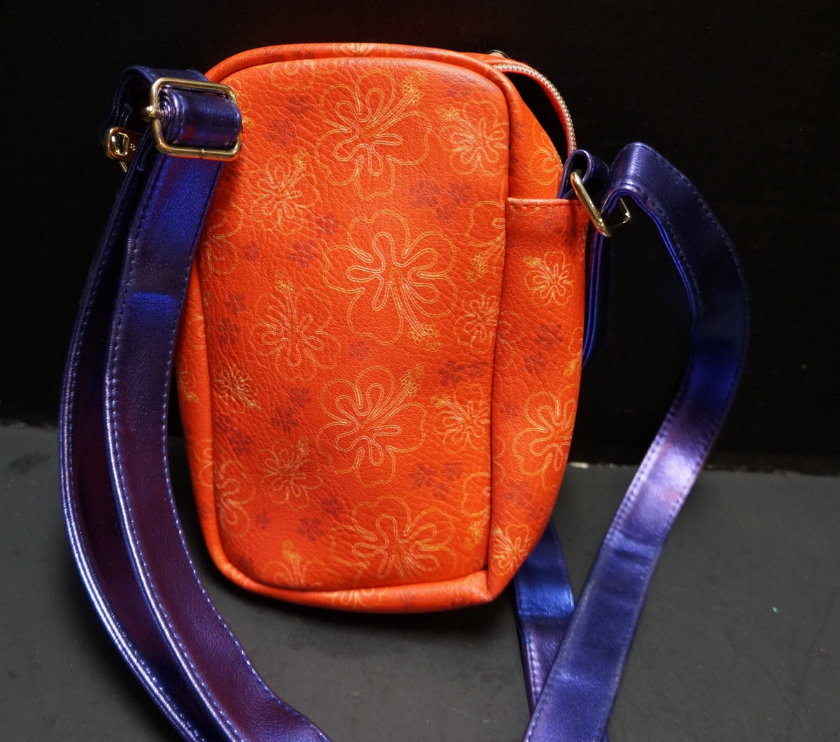 Buckle Down Lilo & Stitch Disney Red Hibiscus Crossbody Purse