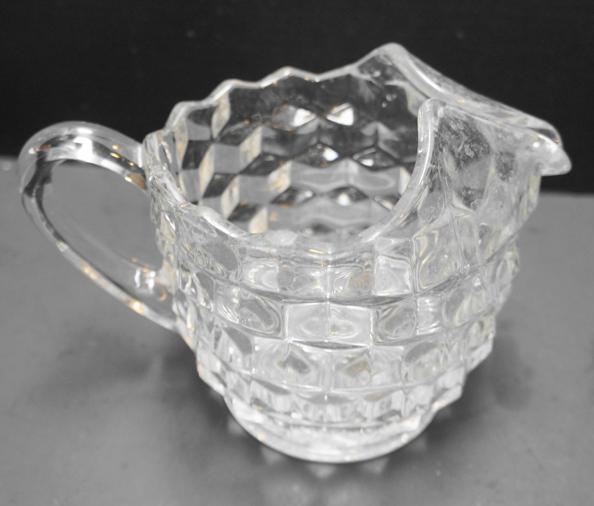 Fostoria American Ice Lip Jug 48 Oz