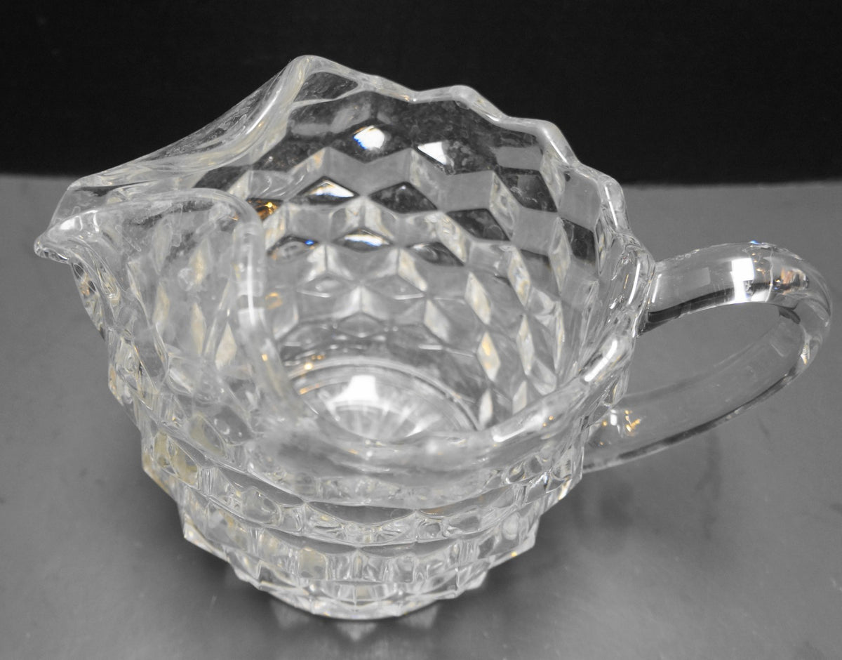 Fostoria American Ice Lip Jug 48 Oz