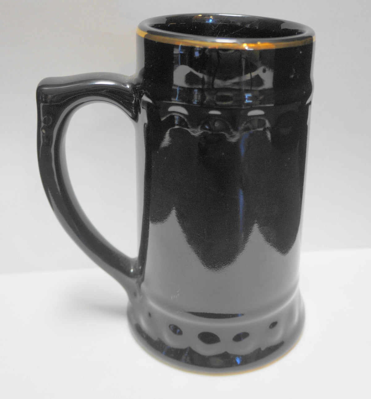 Indiana University Black Gold Souvenir Stein Mug W.C. Bunting