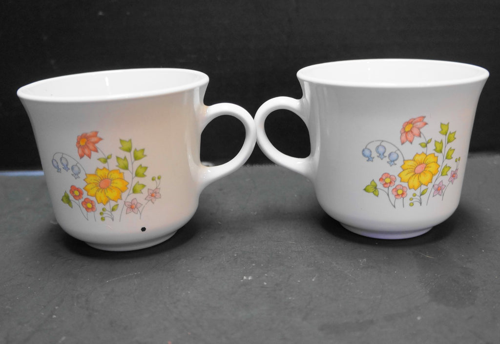 Corning Corelle Meadow Cups Pair