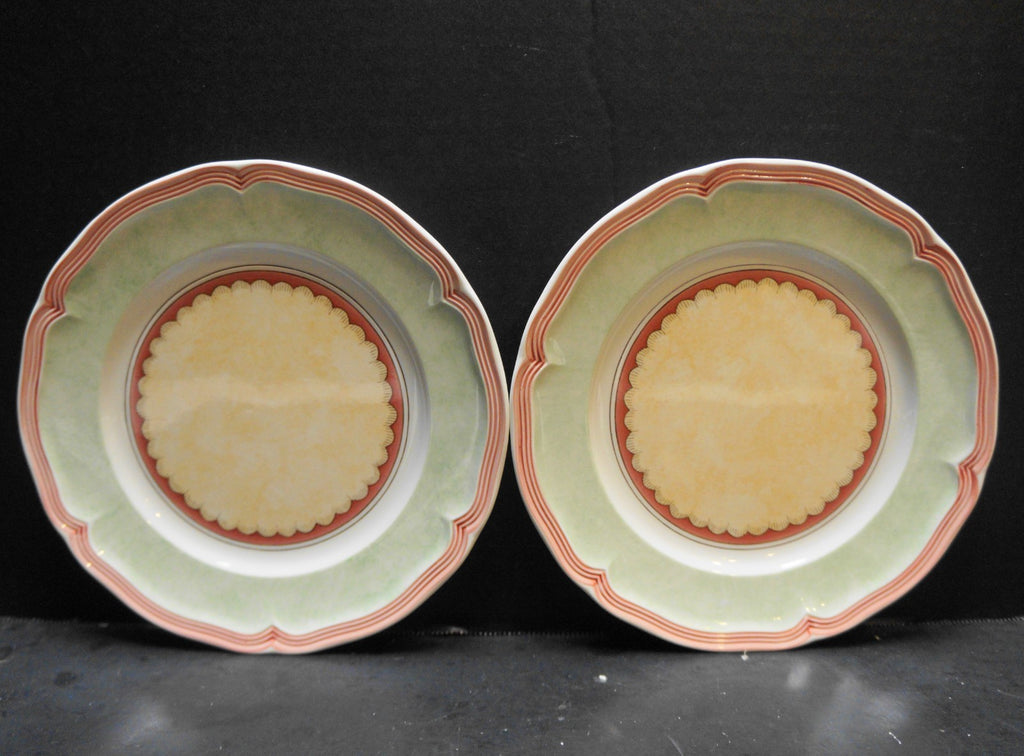 Villeroy & Boch Jardin d'Alsace Auberge Salad Plates Pair