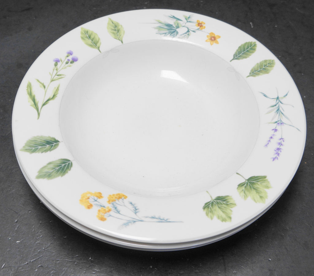 Mikasa Nature's Harmony Rimmed Soup Bowls Set of 3