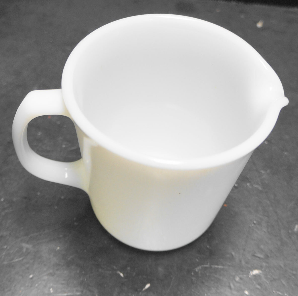 Pyrex Plain White Creamer