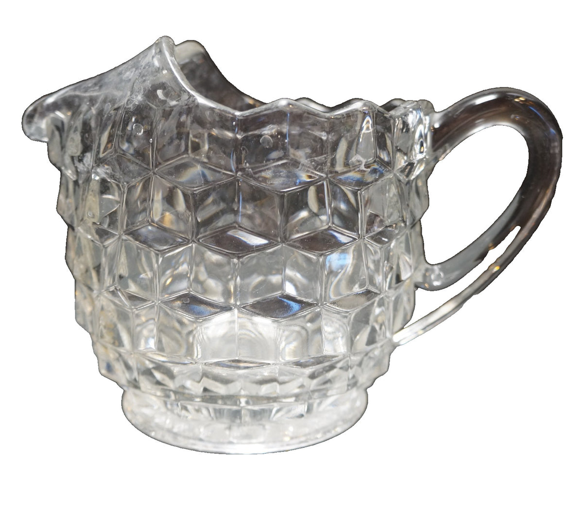 Fostoria American Ice Lip Jug 48 Oz