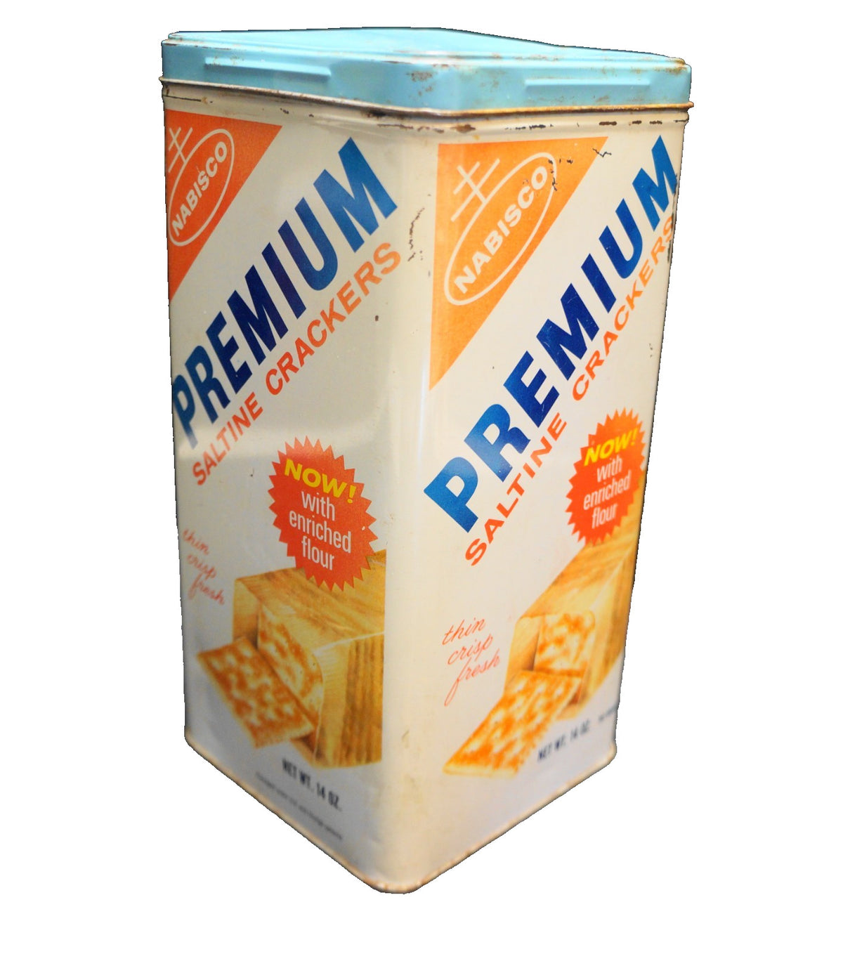 Premium Saltines Nabisco Tin 1969
