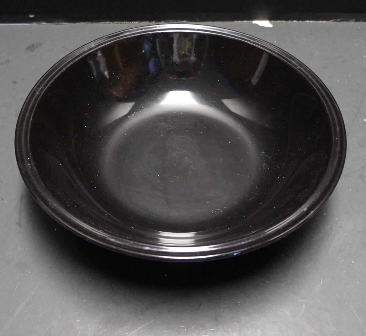 Mikasa Forecast Solid Black Open Round Vegetable Serving Bowl