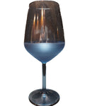 Rakle Luxury Matte Blue Wine Glass Single 16 OZ