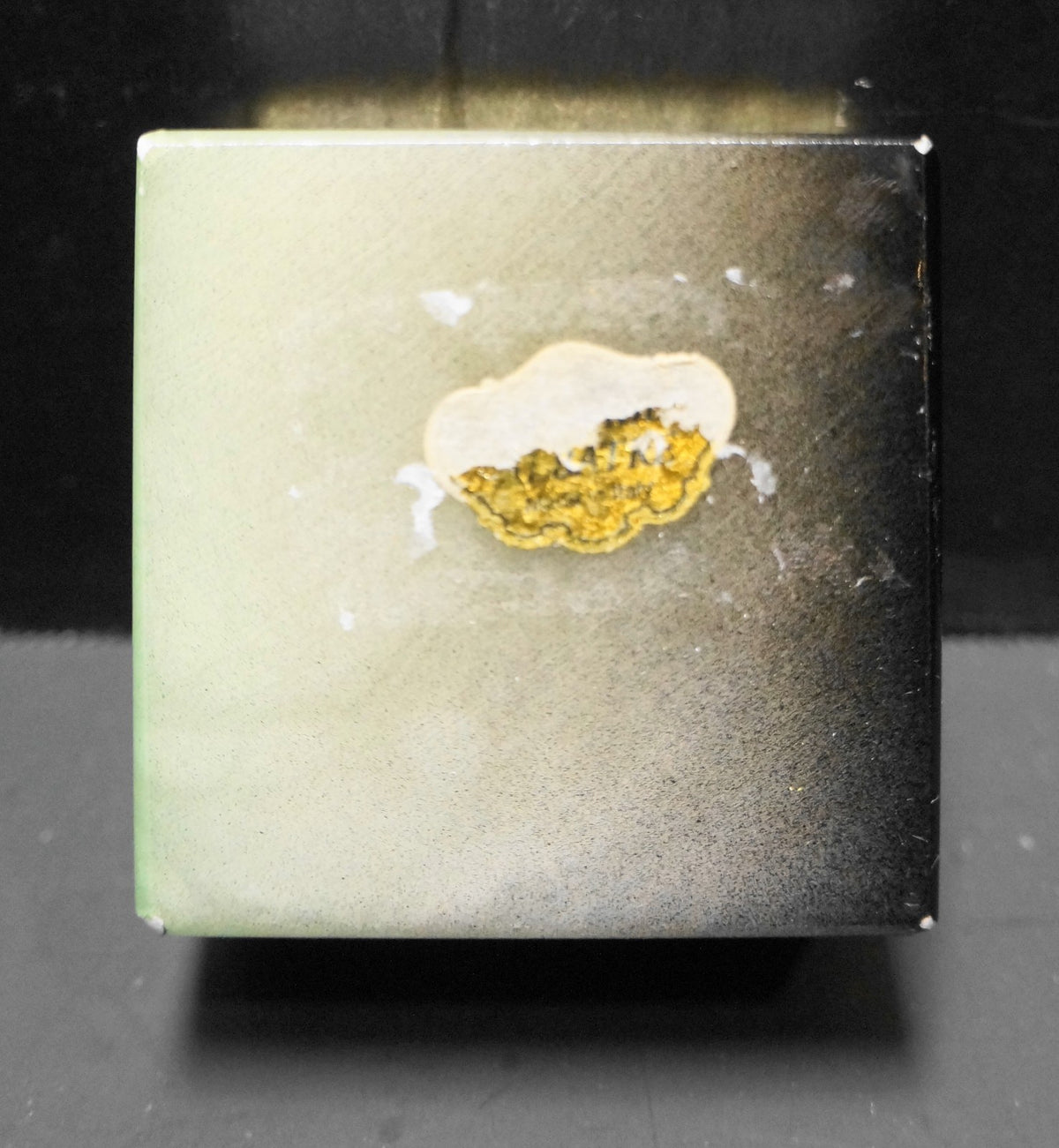 Green Ombre Alabaster Trinket Box Italy Pink Flower Decoration