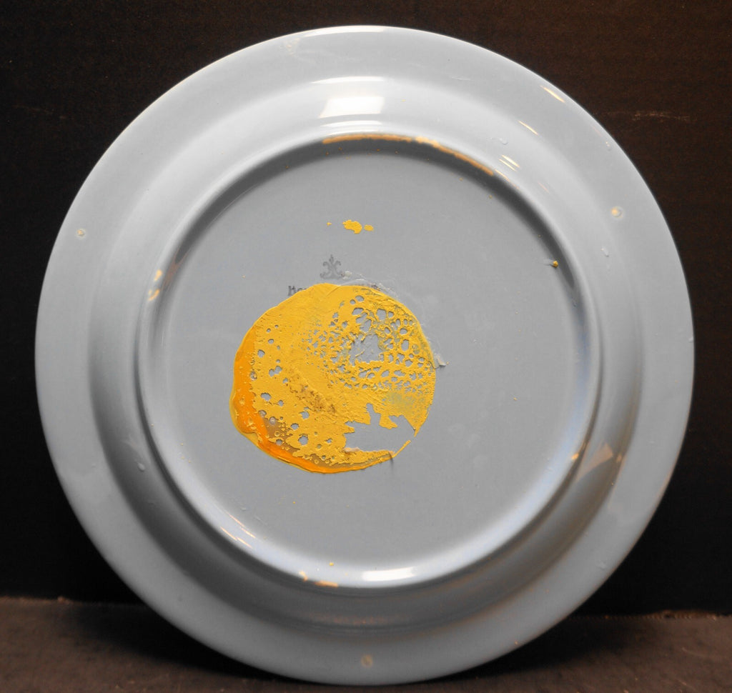 Homer Laughlin Solid Blue Dinner Plate 1980 Plain